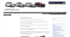 Desktop Screenshot of lhdvehicle.com